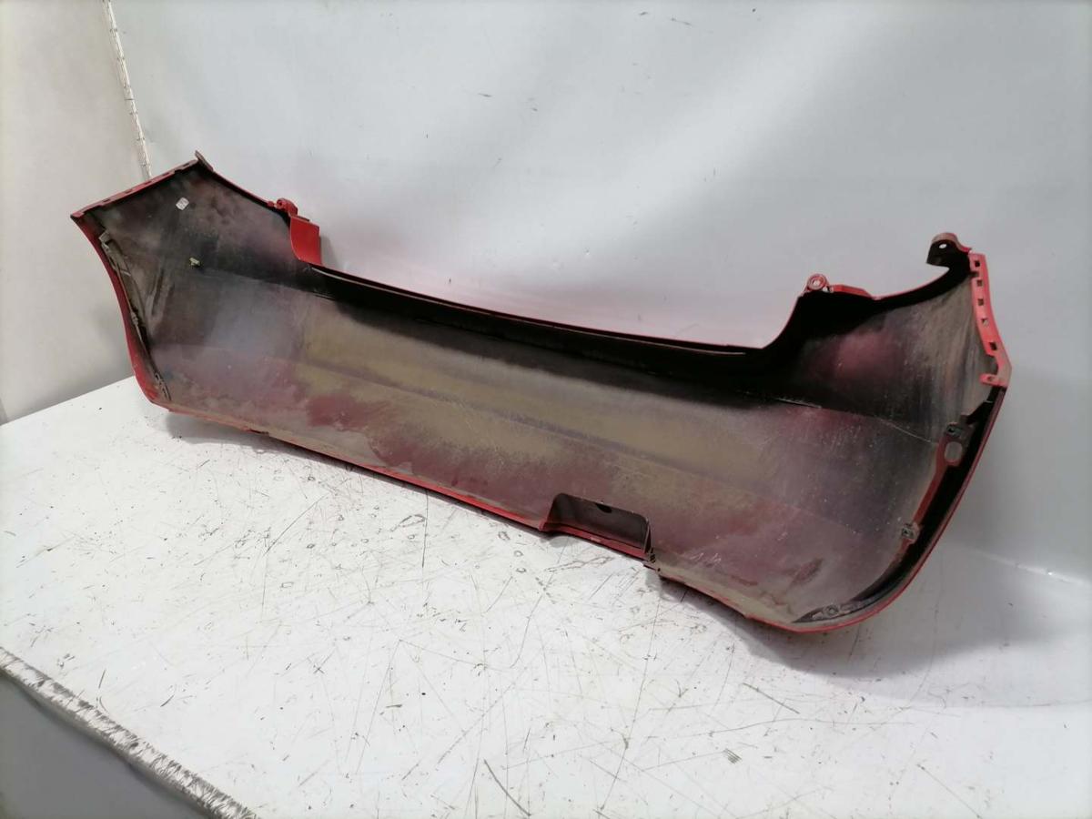 Skoda Fabia 2 5J original Sto&szlig;stange Stossf&auml;nger hinten Coridarot LF3K Flie&szlig;heck Bj.2012